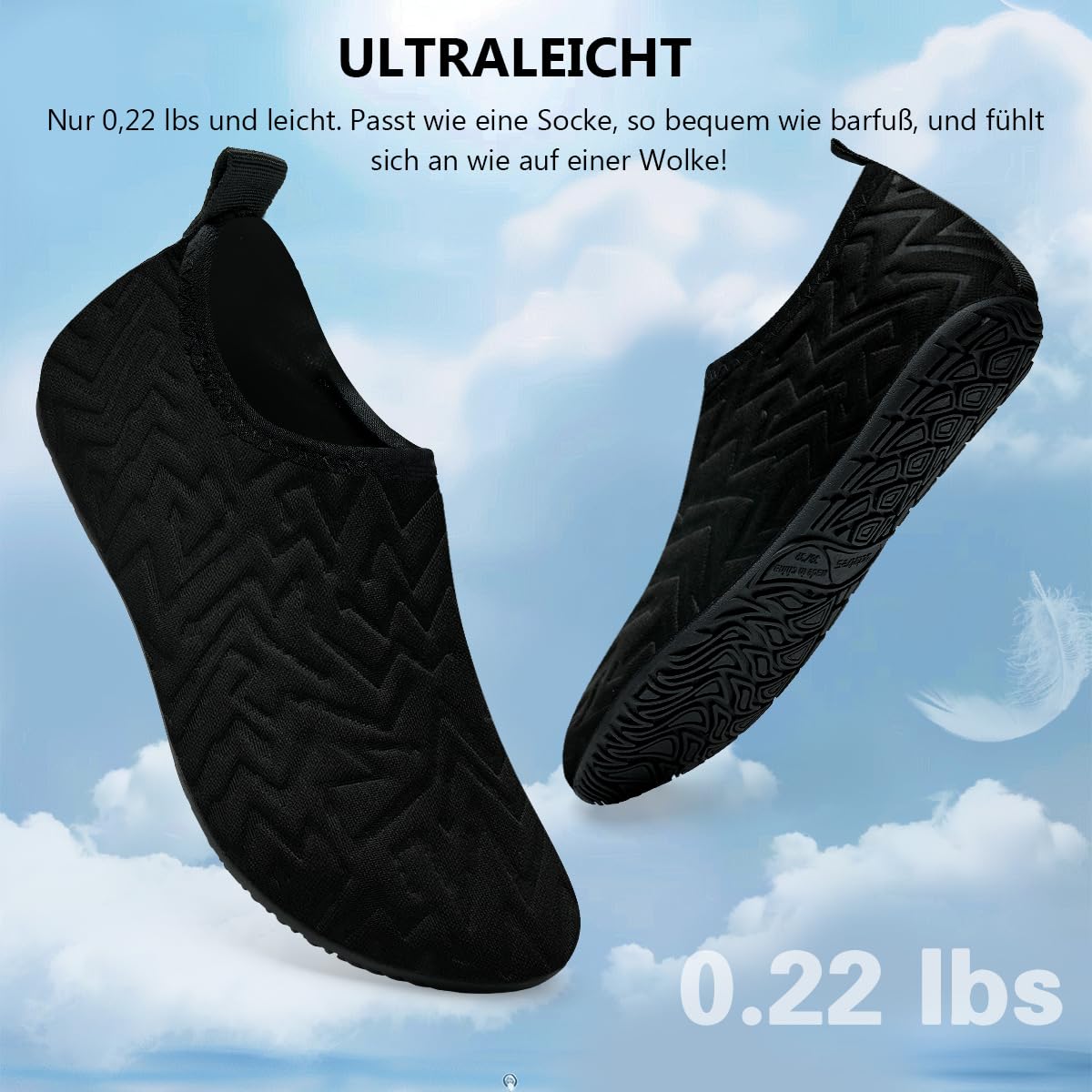 Swim Water Shoes Aqua Socks Barefoot for Sea Beach Swimming Shoes Pool Ladies Women Mens
