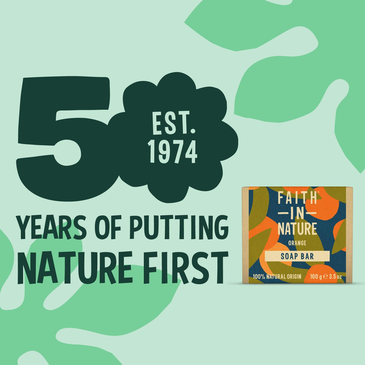 Faith In Nature Natural Coconut Hand Soap Bar, Hydrating, Vegan & Cruelty Free, No SLS or Parabens, 100g
