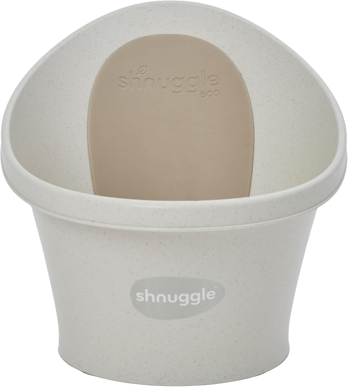 Shnuggle ECO Newborn Baby Bath Seat, Baby Bath Tub Made with 98% Recycled Material & Bum Bump Support, Compact Infant Bath, Sustainable Newborn Essentials & Baby Shower Gift
