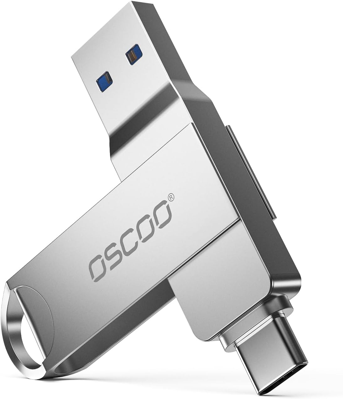 32GB USB Flash Drive, USB 3.1 Gen 1 Dual USB-C & USB-A Memory Stick, Portable Thumb Drive for iPhone 16/17/18, Mac, Android Phones, Tablets, Laptops, Mac, Windows – Photo & Video Backup