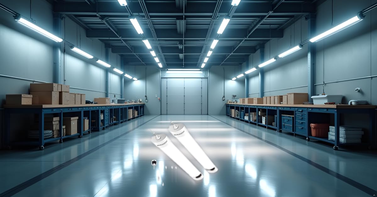 Plug and Play LED Batten Light 4ft with 3m Cable, 36w, 6500K