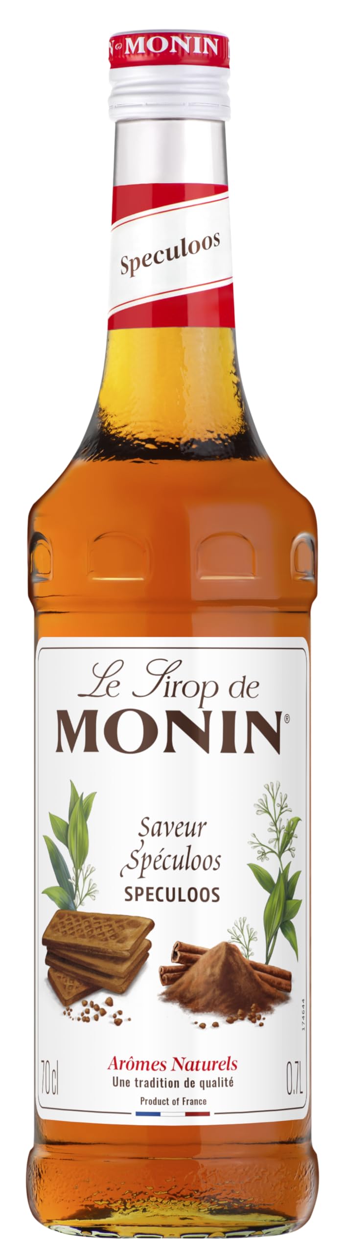 MONIN Premium Pistachio Syrup 700ml, for Coffee and Cocktails, Vegan