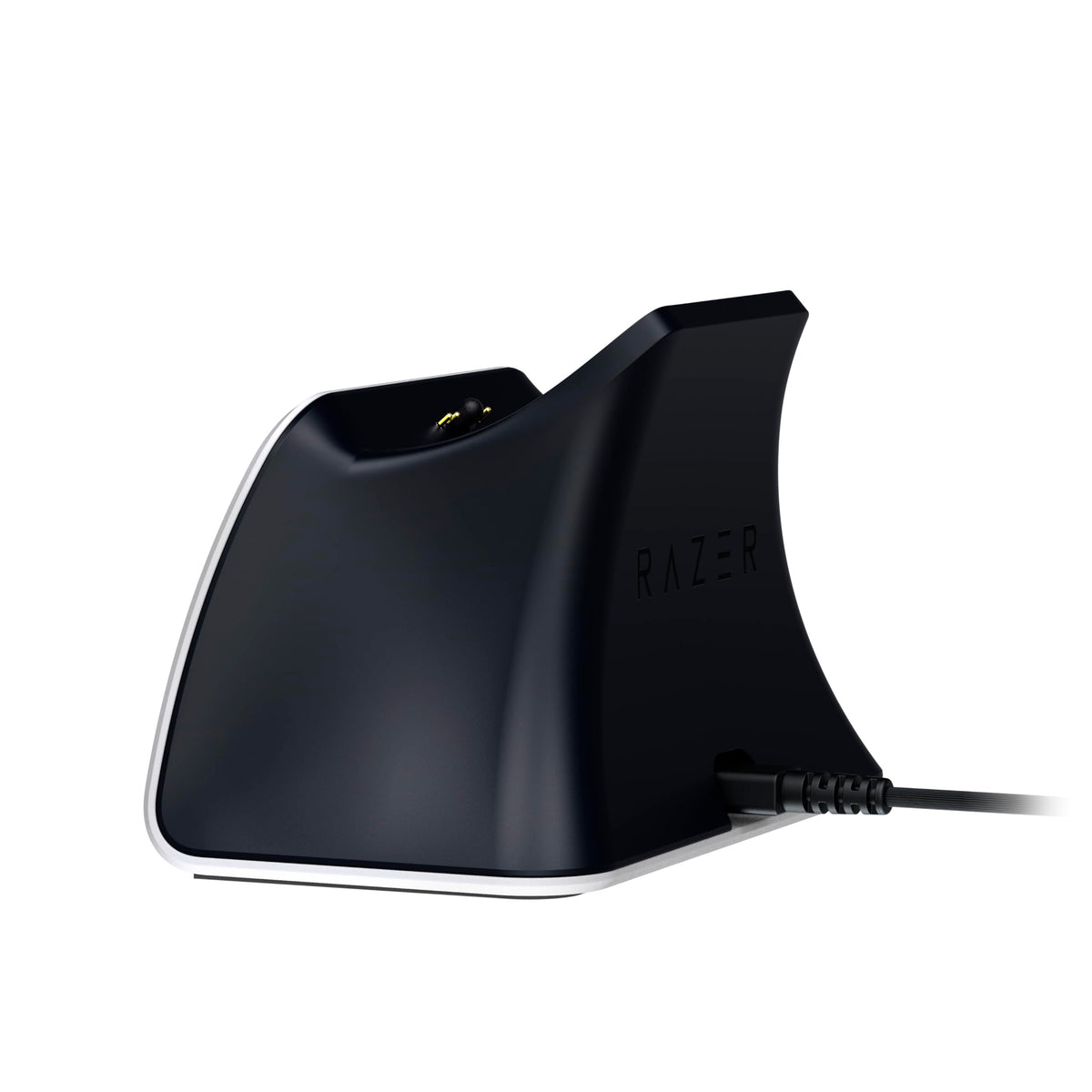 Razer Quick Charging Stand - Quick Charging Stand for PlayStation 5 Controller (Quick Charge, Curved Cradle Design, Powered by USB, One-Handed Navigation) Midnight Black