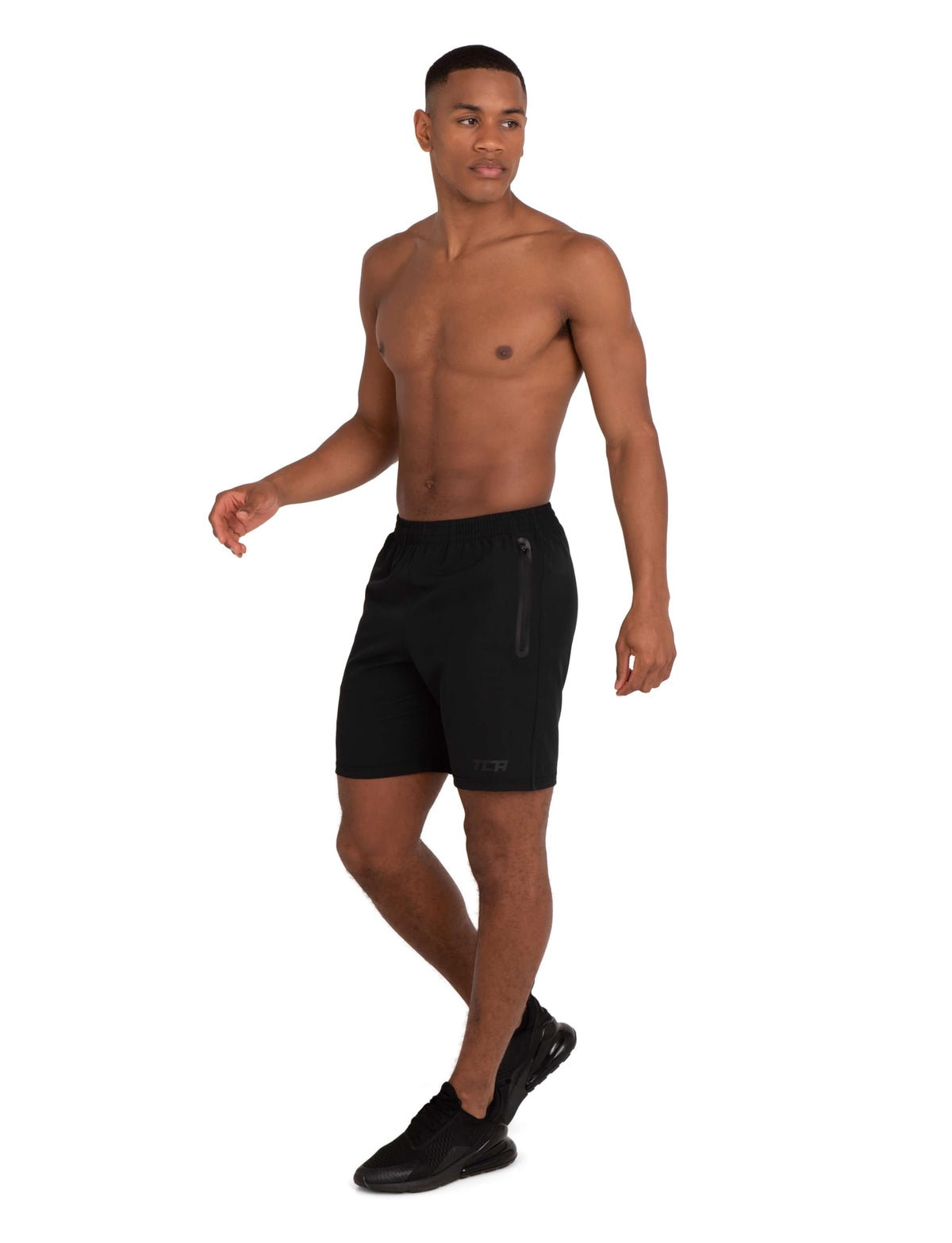 TCA Elite Tech Mens Running Shorts with Zip Pockets, Gym Shorts Men Training Sports Short with Phone Pocket