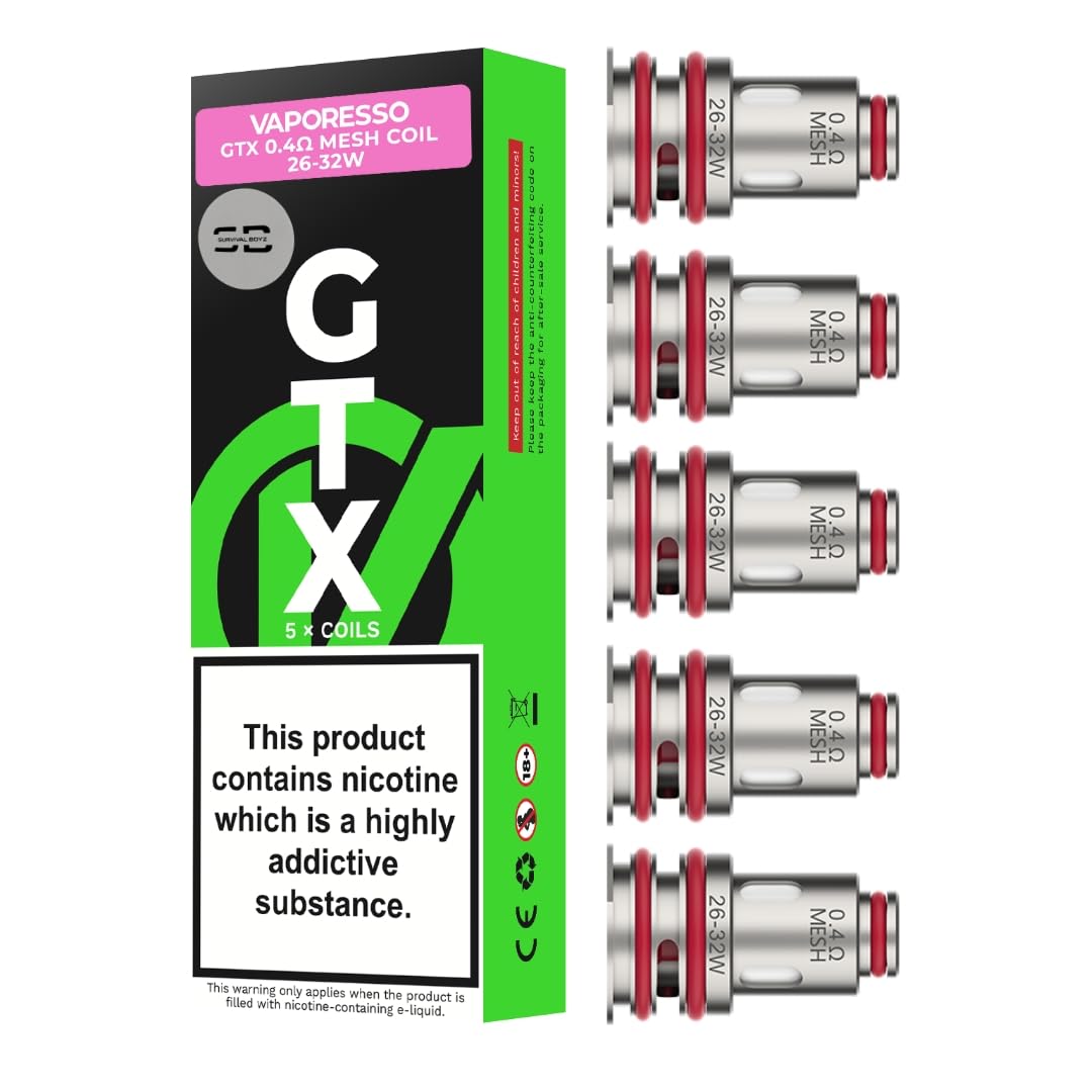 Vaporesso GTX Coils [0.6] - 5 Pack - No Nicotine