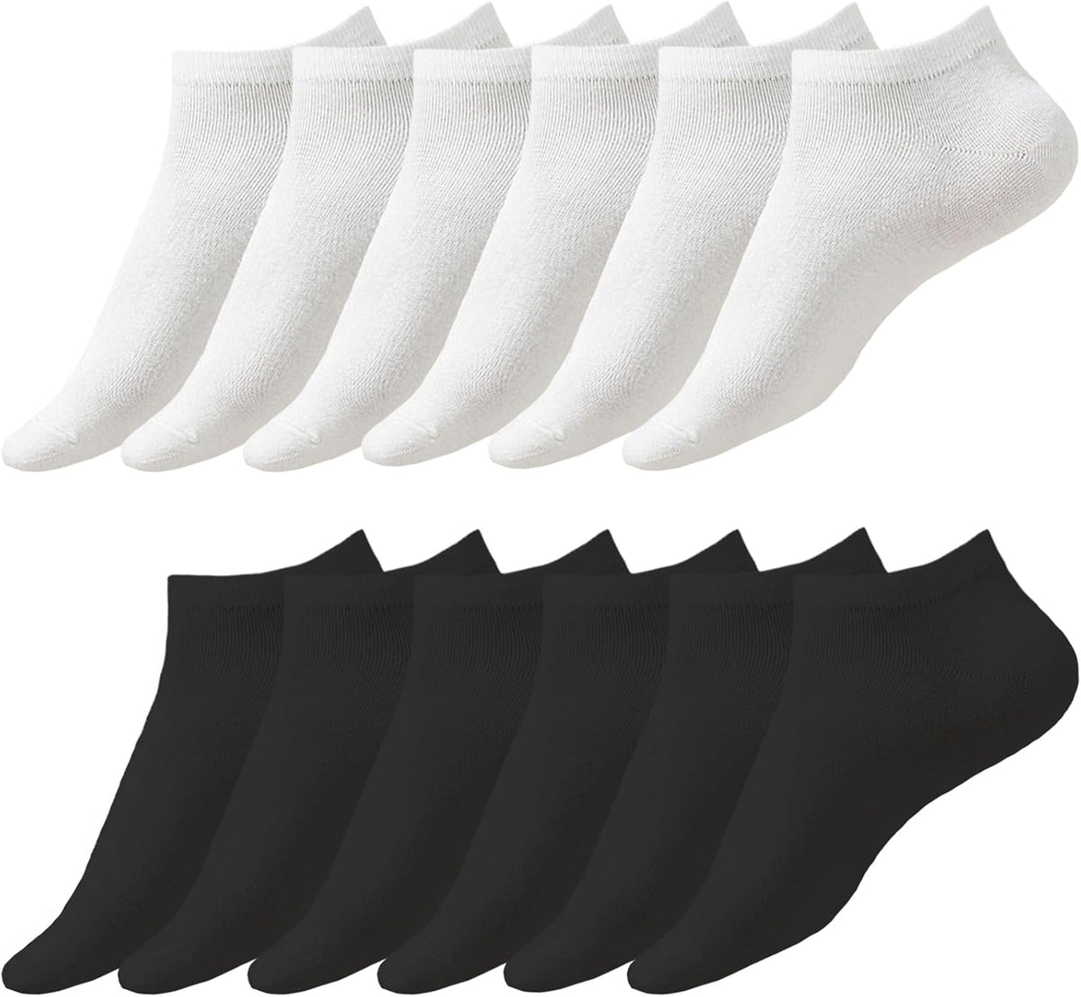KEYRI 6 Pairs Ankle Socks Low Cut Trainer Socks