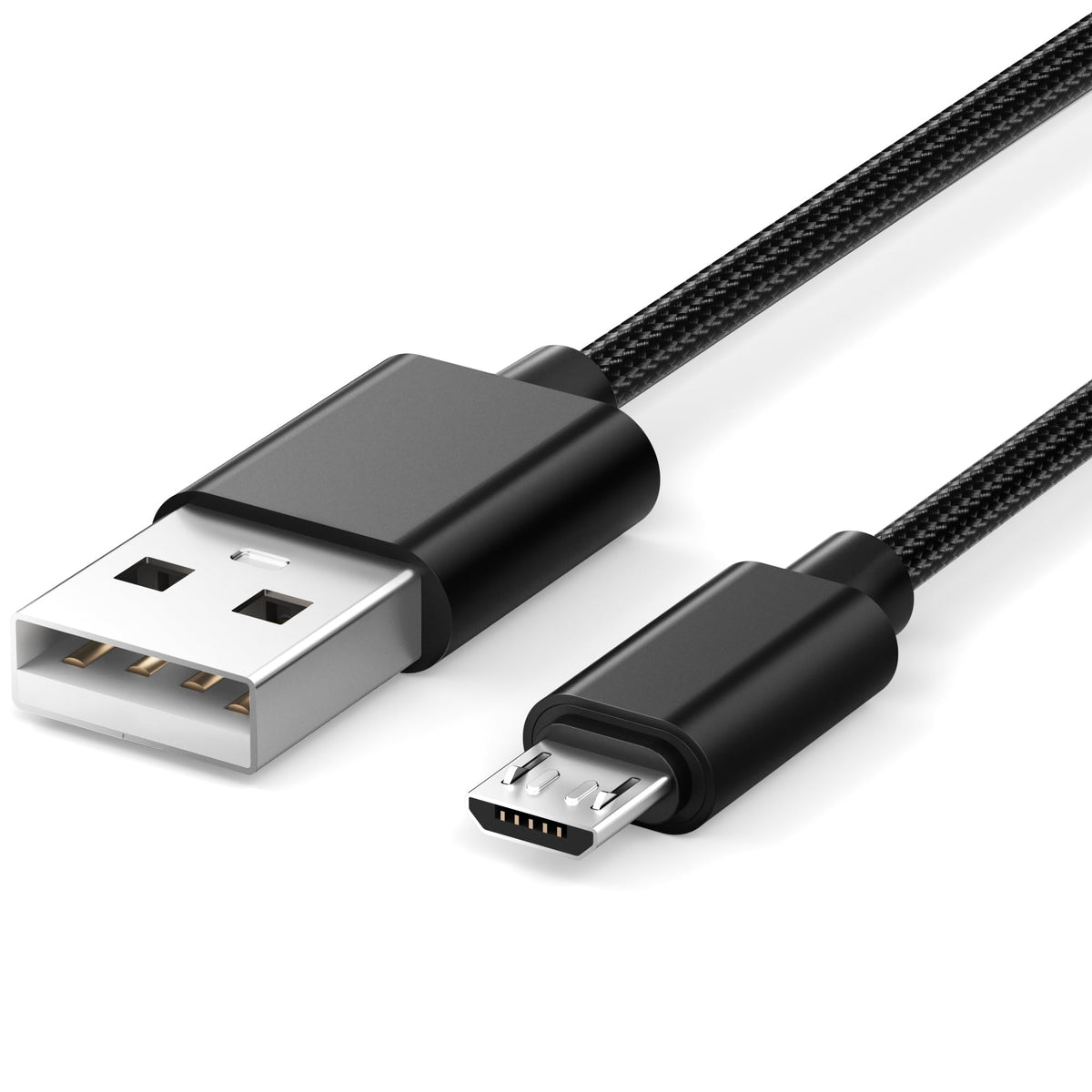 Superer 1.5 M 2 Pack Micro USB Charger Cable Fit for Sony PS4, Xbox One
