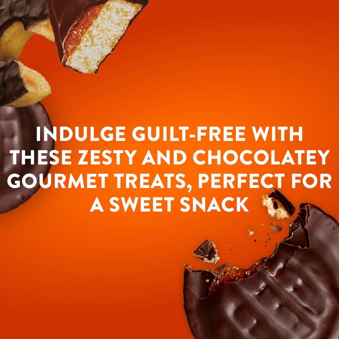 McVitie's Jaffa Cakes Original Biscuits Snack Pack, 6 x 3 Cakes, 198 g