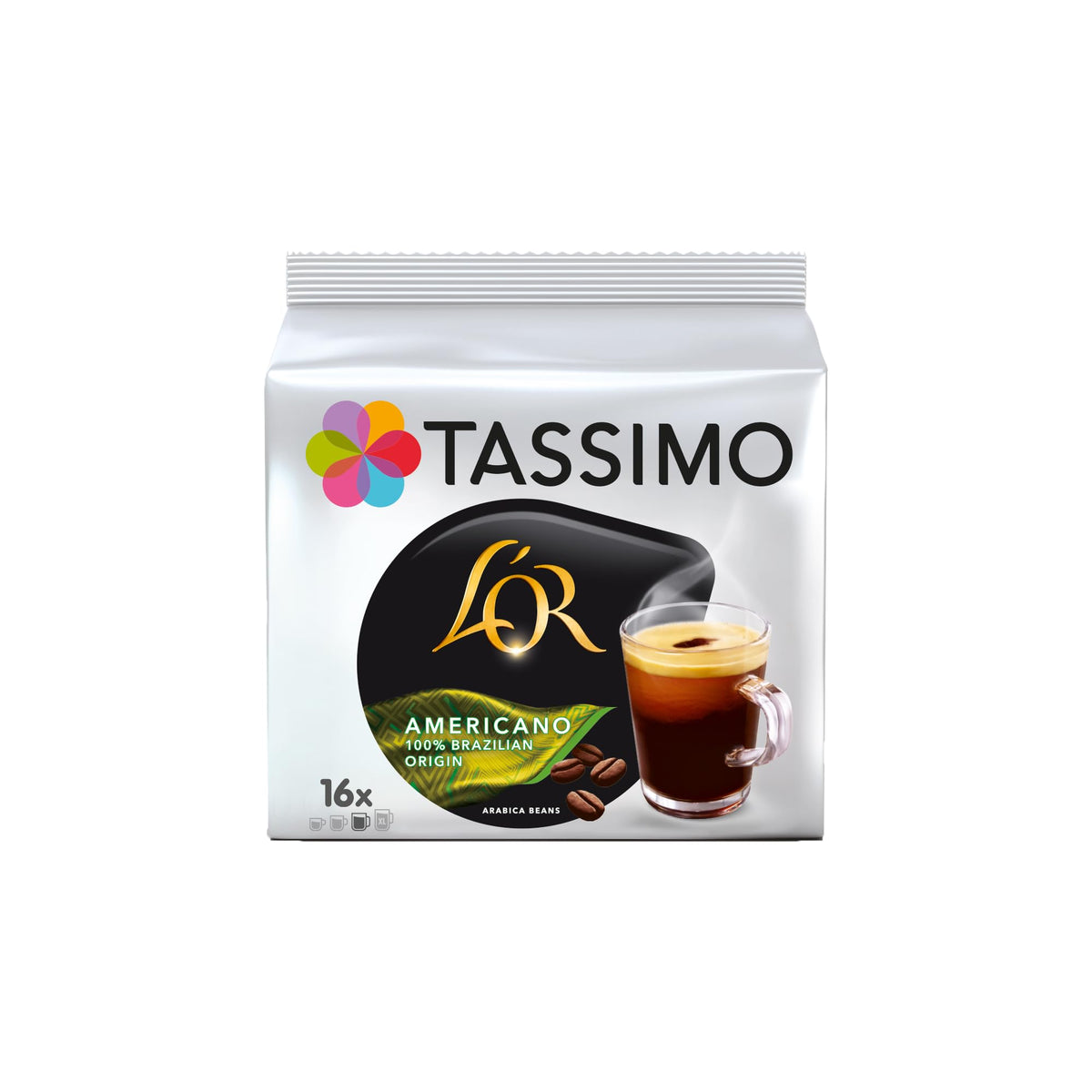 Tassimo L'OR Latte Macchiato Coffee Pods , 8 Count ( Pack of 5), (40 drinks)