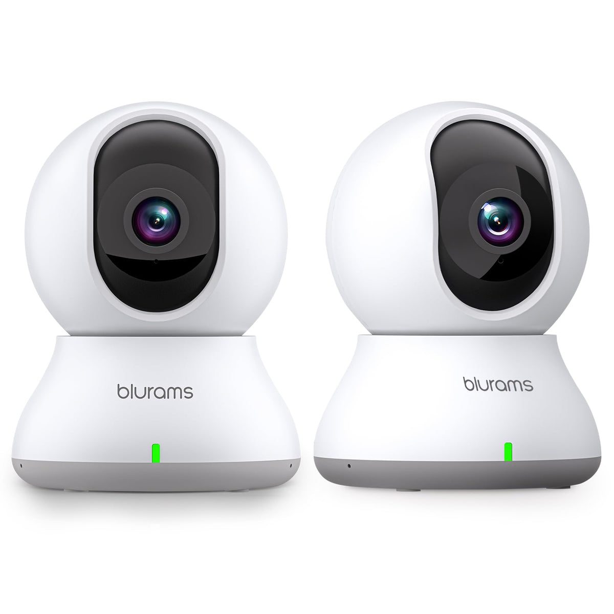 blurams Pet Camera 2K, Indoor Cameras, Dog Camera, 360° Home Security Cameras, Color Night Vision, Motion Tracking, 2-Way Talk, Cloud&SD, APP Control, Compatible with Alexa