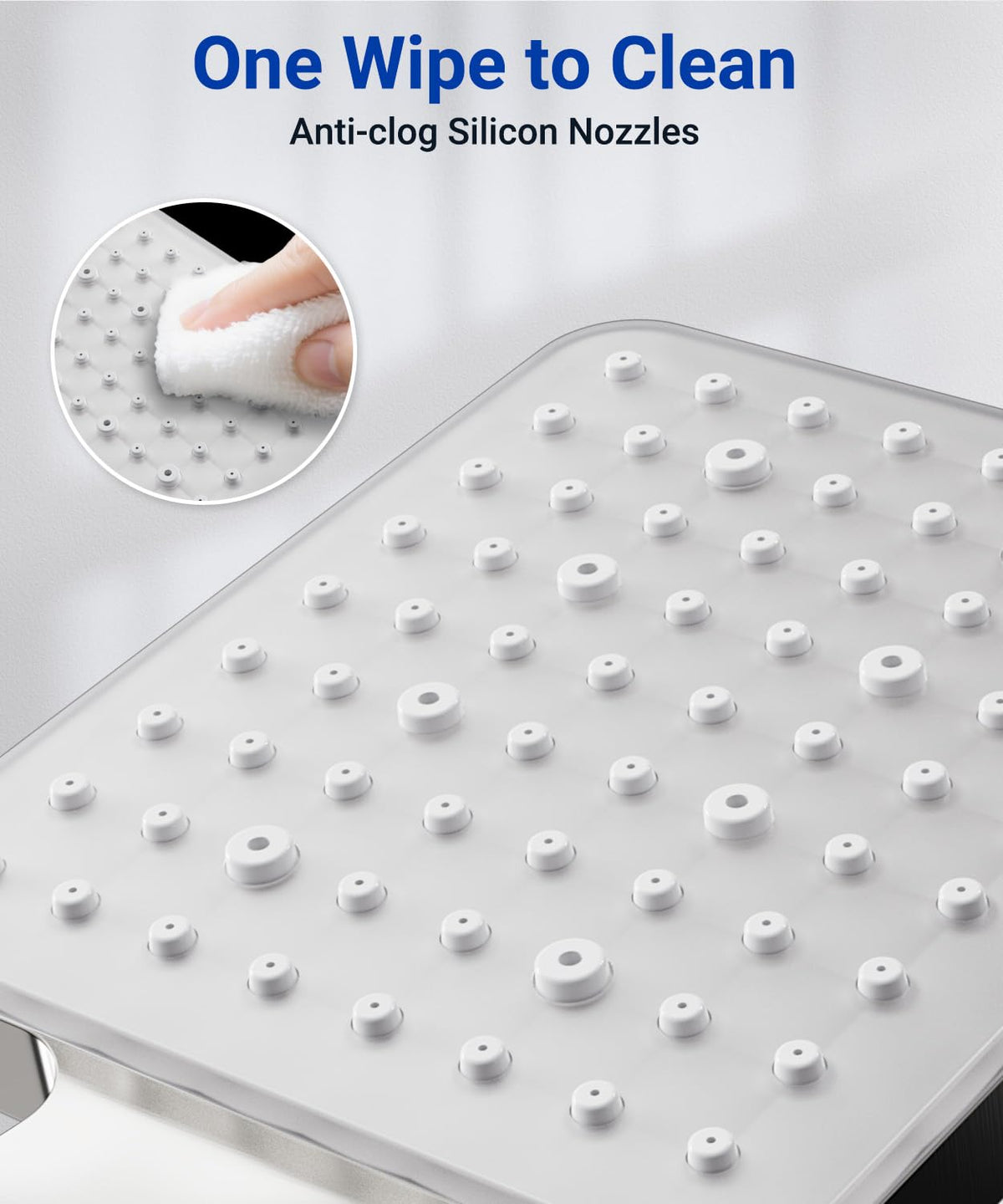 High Pressure Shower Head, Power Shower Head with 6 Modes