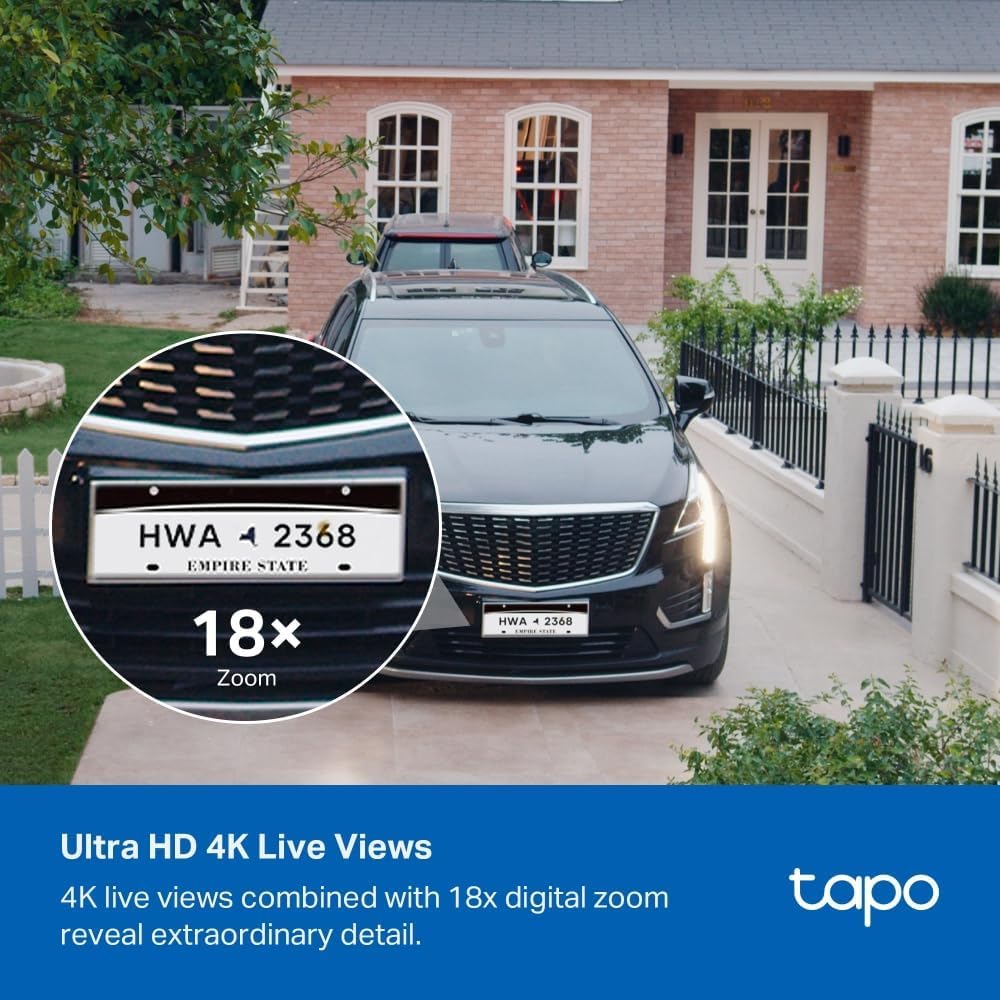 Tapo TC82 2K Battery Outdoor Security Camera Wireless
