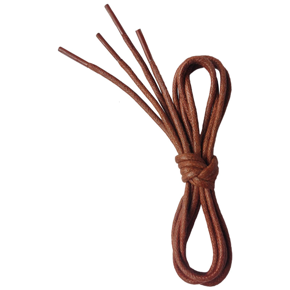 VSUDO Waxed Round Shoe Laces, Diameter 2.5mm Thin Oxford Shoelaces for Shoe