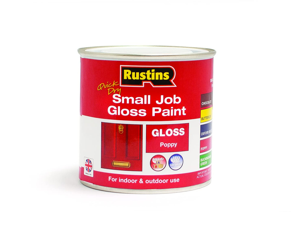 RUSTINS Small Job Satin Paint Chocolate 250ml