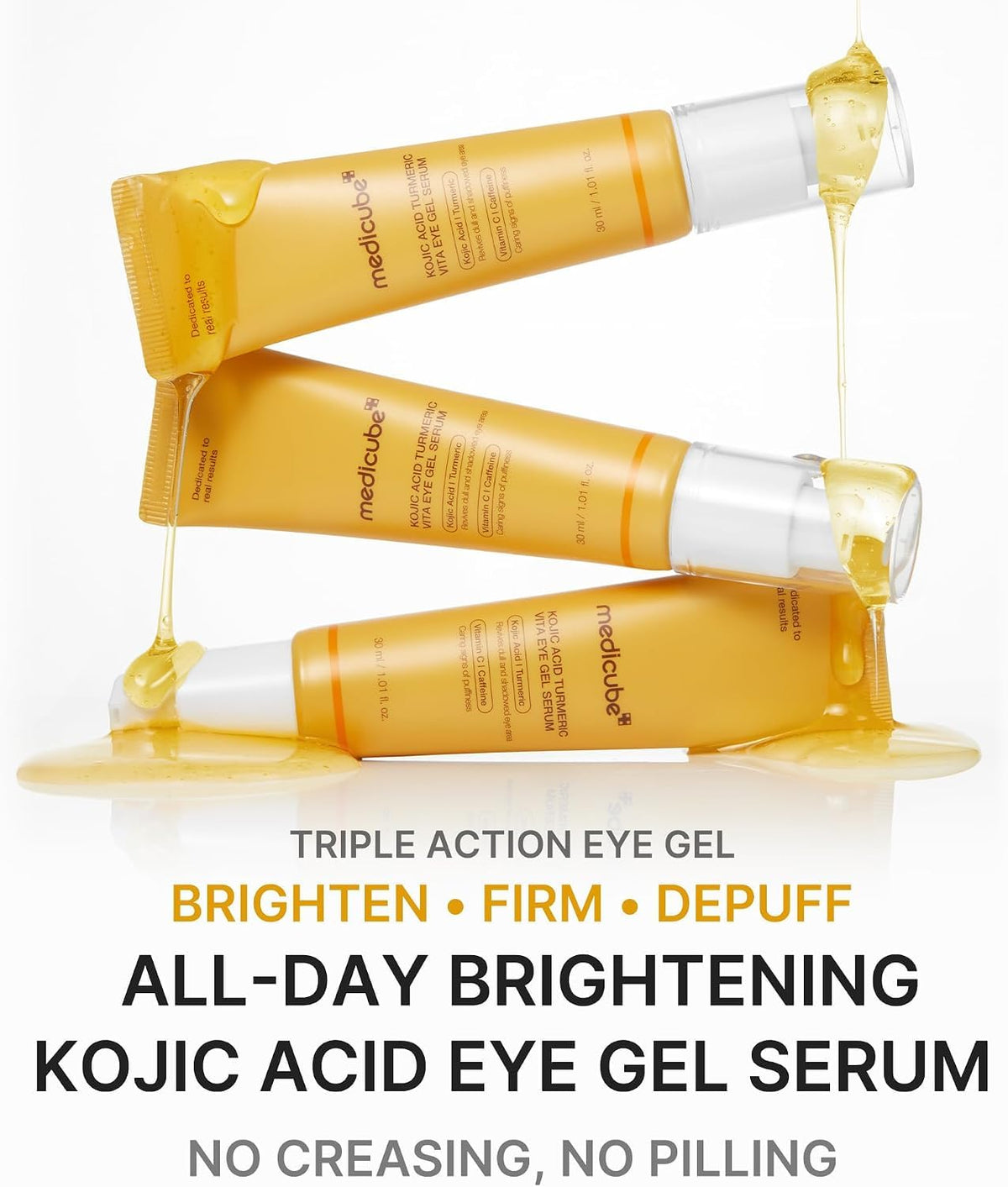 medicube Eye Cream with Deep Reviving Peptide for Fine Lines Care
