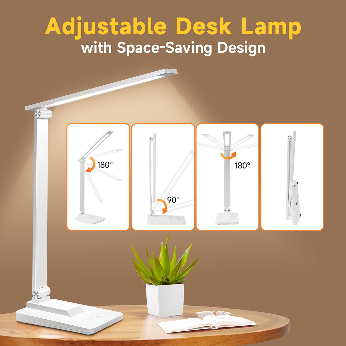 One Fire Rechargeable lamp, Portable Light, Reading Light,Long Battery Life