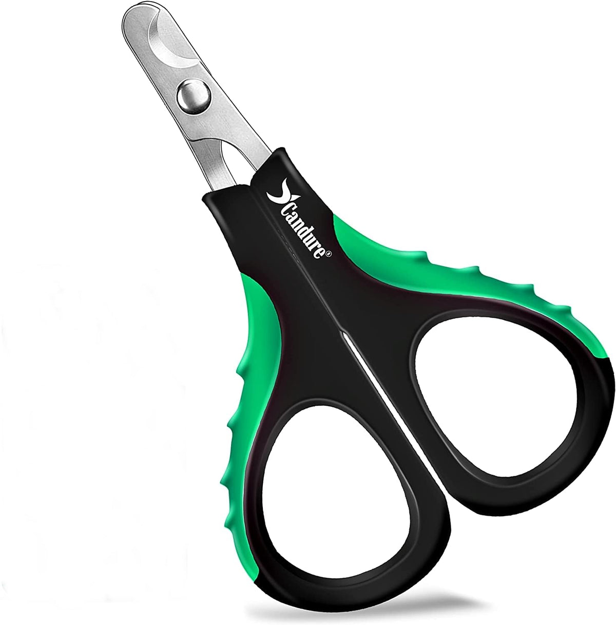 Candure Dog Nail Clippers for Large, Medium and Small Breed Professional Pet Nail Clipper Suitable for Cats, Rabbits and Guinea Pigs with Safety Lock (All Size Pets, Dark Blue)