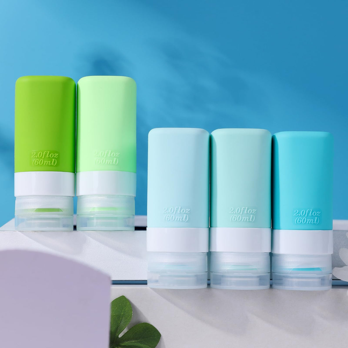 INSFIT Travel Bottles for Toiletries, 17 Pack Leakproof Travel Size Toiletries, Airplane Travel Essentials, Holiday Essentials for Women and Men with Labels/Clear Bag