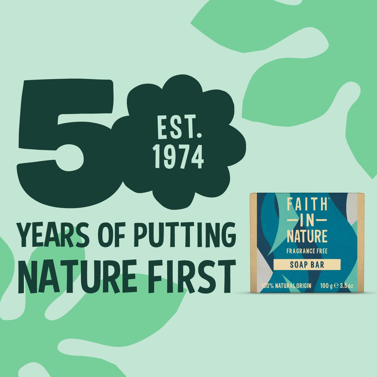 Faith In Nature Natural Coconut Hand Soap Bar, Hydrating, Vegan & Cruelty Free, No SLS or Parabens, 100g