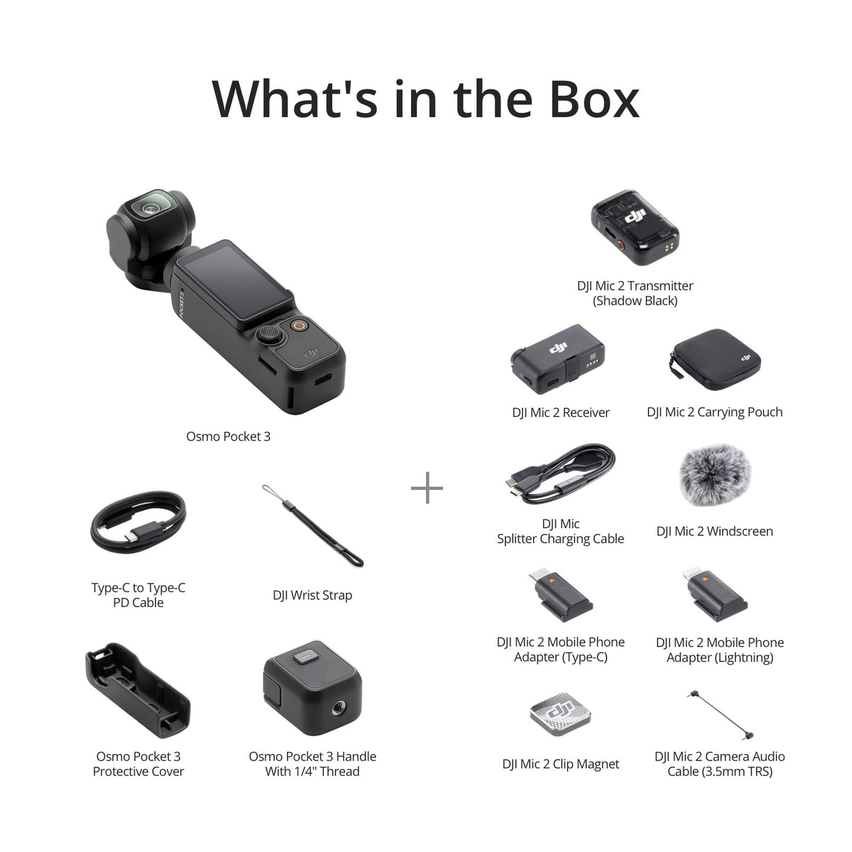 DJI Osmo Pocket 3 Creator Combo, Vlogging Camera With 1'' CMOS & 4K/120fps