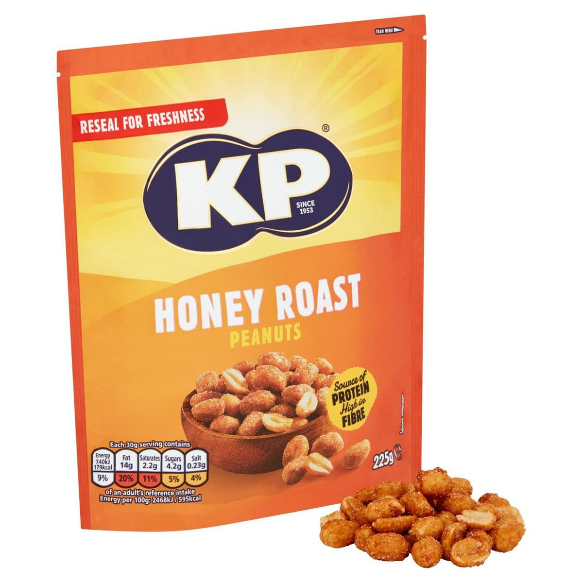 KP Original Salted Peanuts, 50g