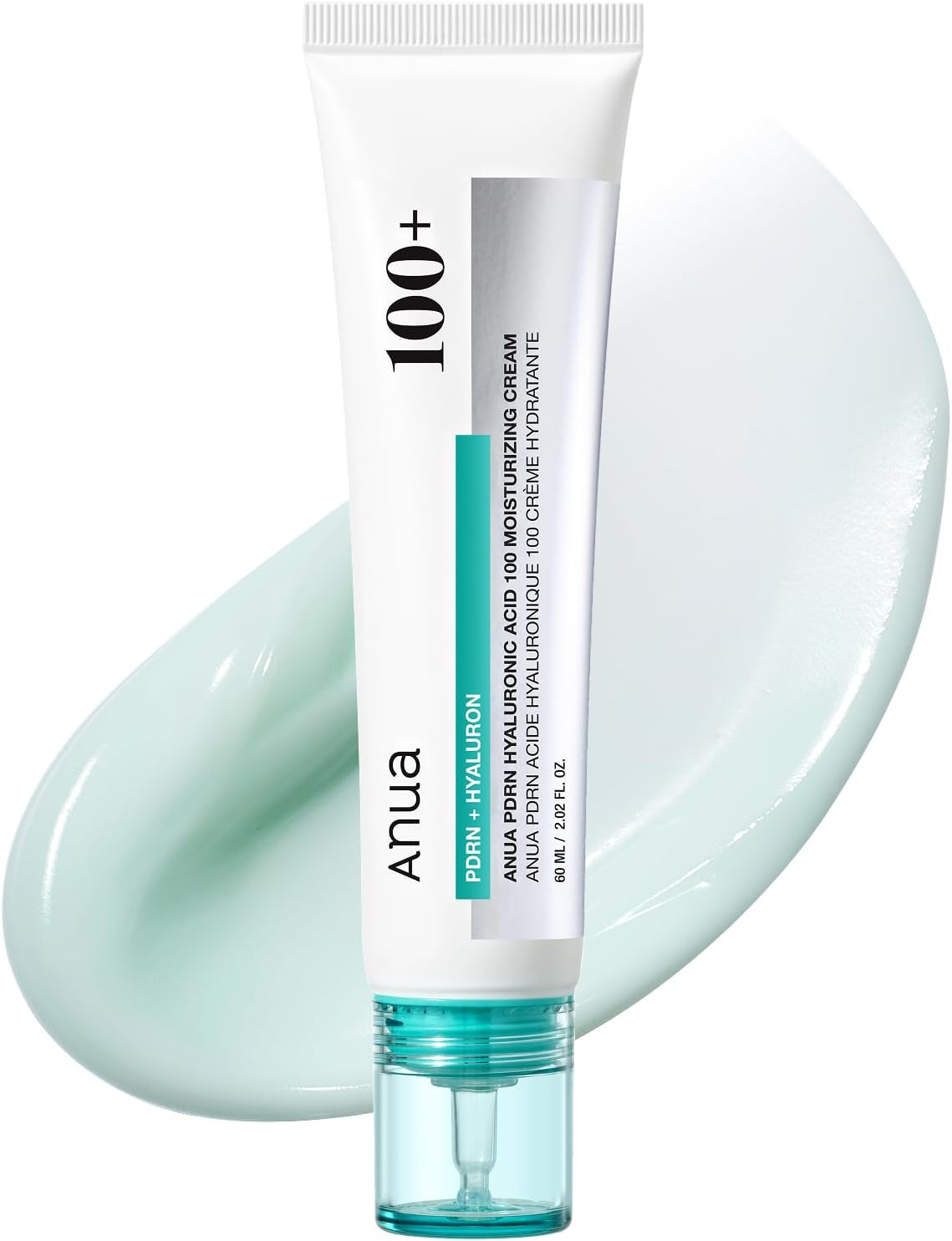 Anua PDRN Hyaluronic Acid 100 Moisturizing Cream, 60ml
