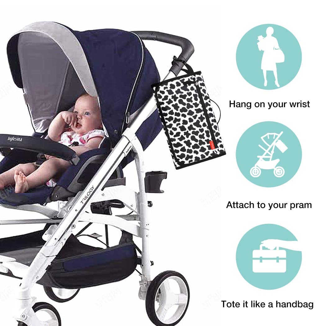 Lekebaby Portable Nappy Changing Mat Travel Baby Change Mat