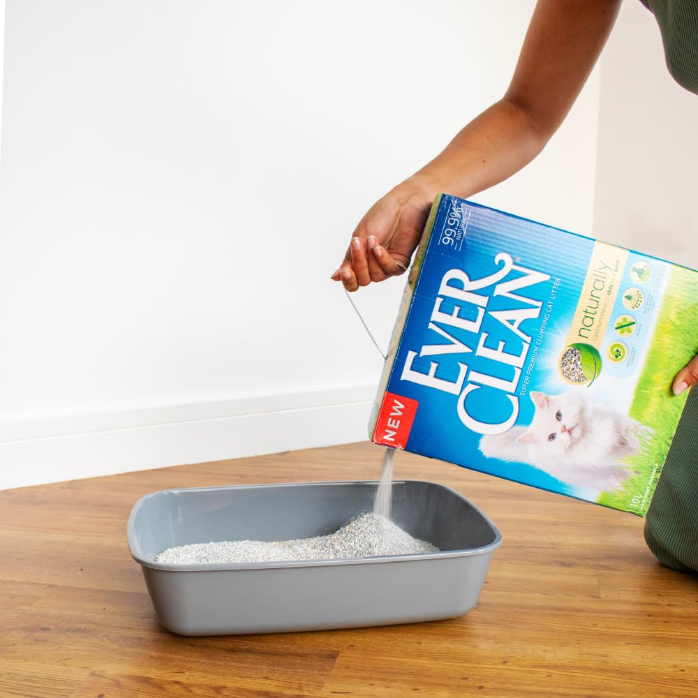 Ever Clean Clumping Cat Litter, Multiple Cat, Scented for long-lasting freshness, Unbeatable Clumping Strength, 10L