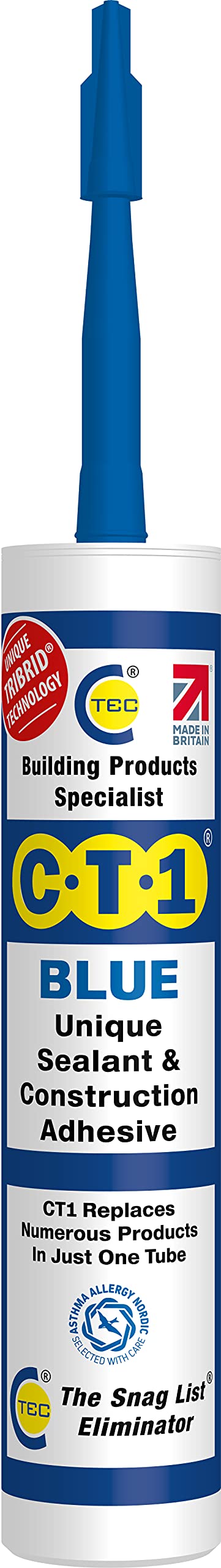 CT1 White TRIBRID® Multi Purpose Sealant & Adhesive - 290ml