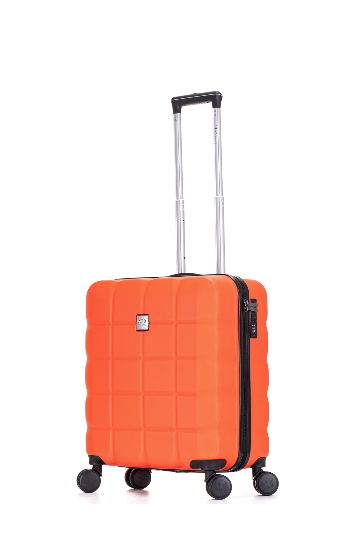ATX 28 Inch Suitcase Large 110L – Lightweight Hard Shell Checked Luggage, 4 Wheels, TSA Lock, 30KG Capacity, Black