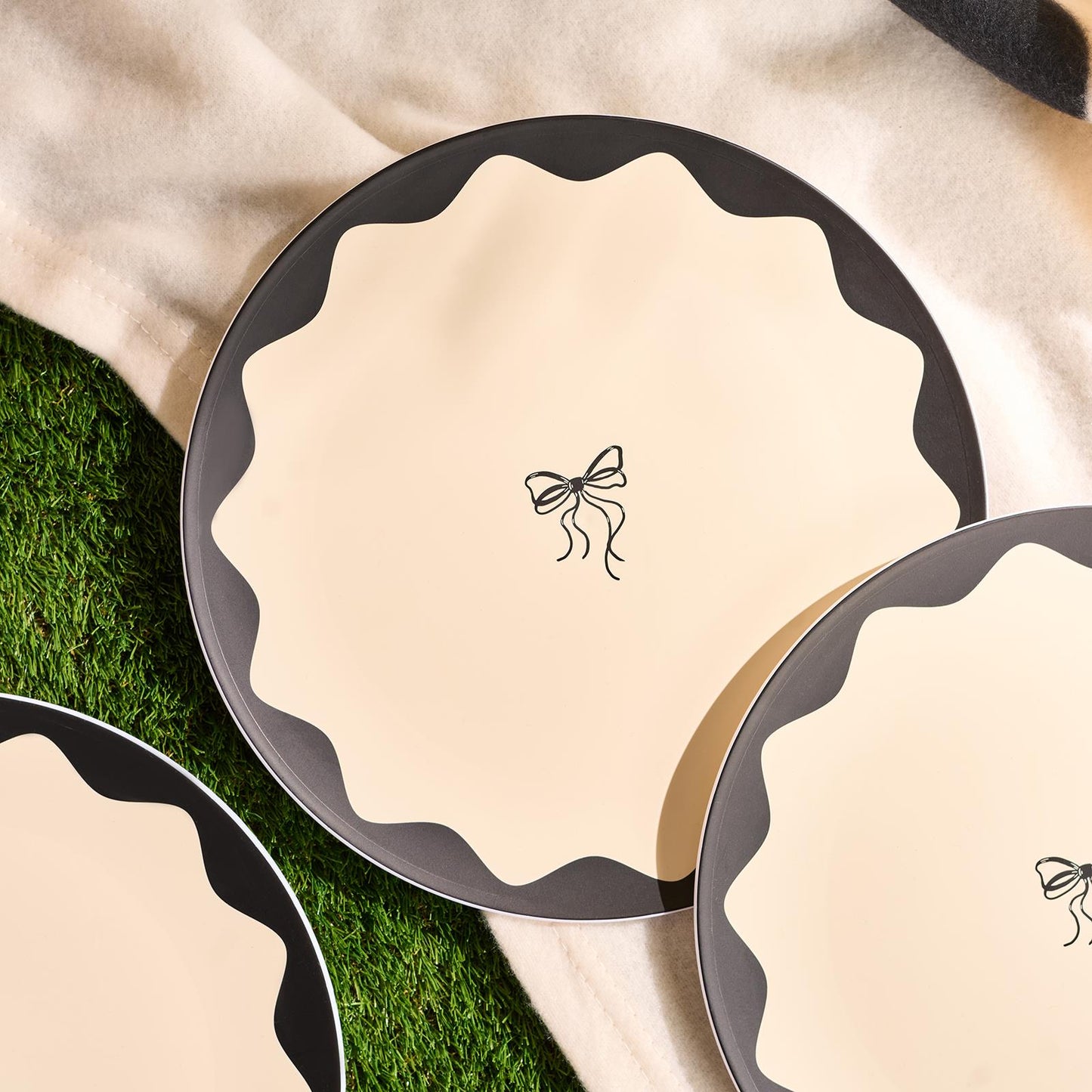 OHS Printed Picnicware Wine Cooler OR Picnic Blanket OR Bag Plates Bowls Glasses