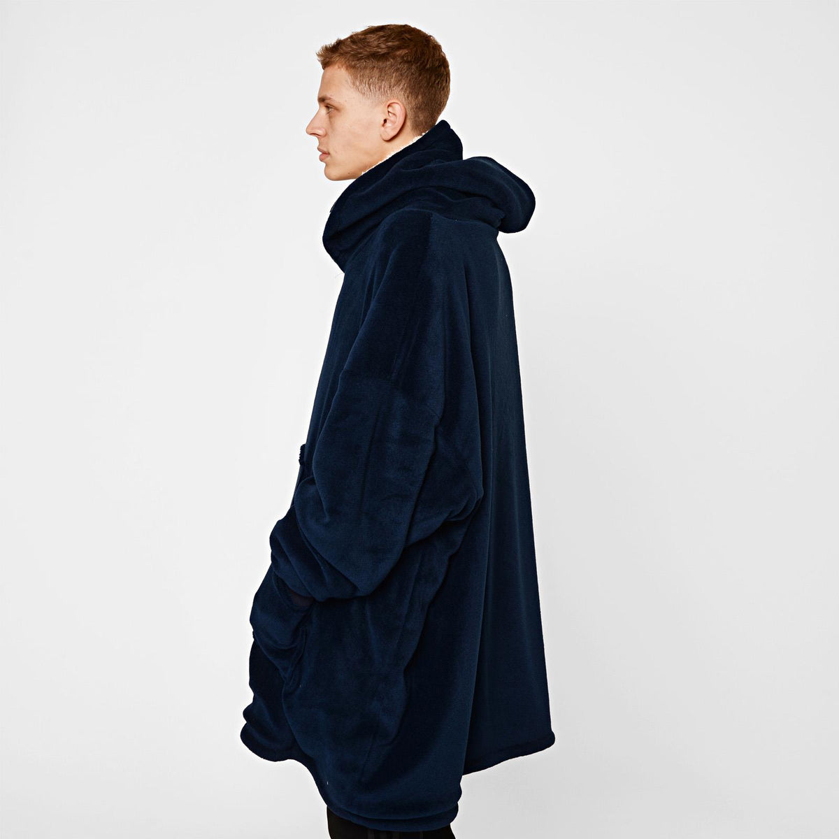 OHS Hoodie Blanket Oversized Ultra Plush Sherpa Giant Big Hooded Sweatshirt