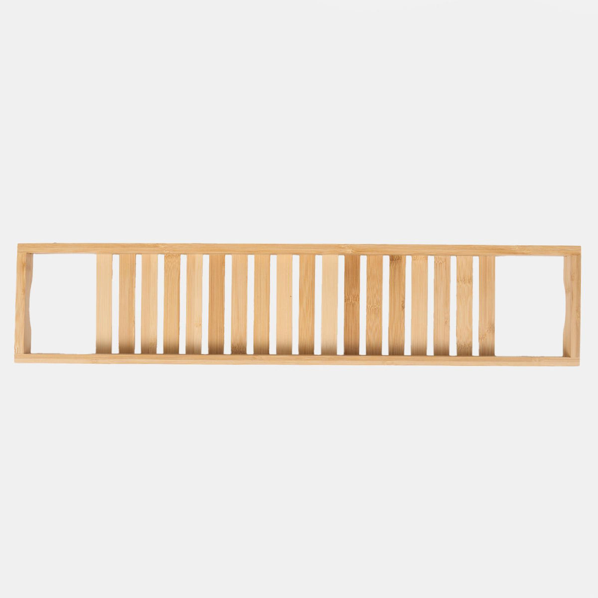 OHS Bamboo Bath Tub Rack Storage Bathroom Caddy Shelf Tray Soap Holder Tidy Unit
