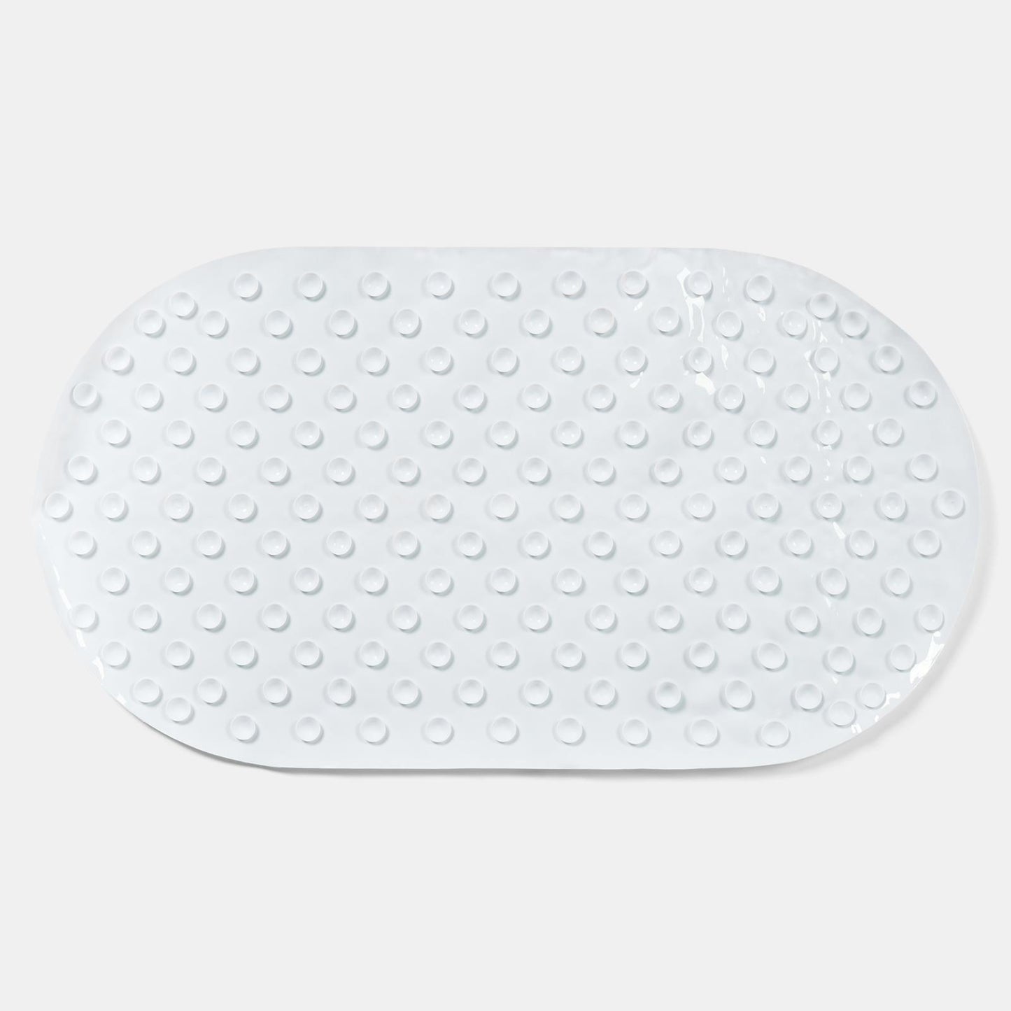 OHS PVC Bath Mat Clear Printed Non Slip Quick Dry Shower Rug Adults Kids