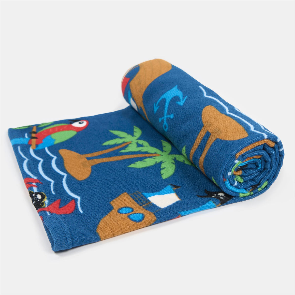 OHS Print Beach Towel Microfibre Quick Dry Bath Holiday Gym Travel Sport