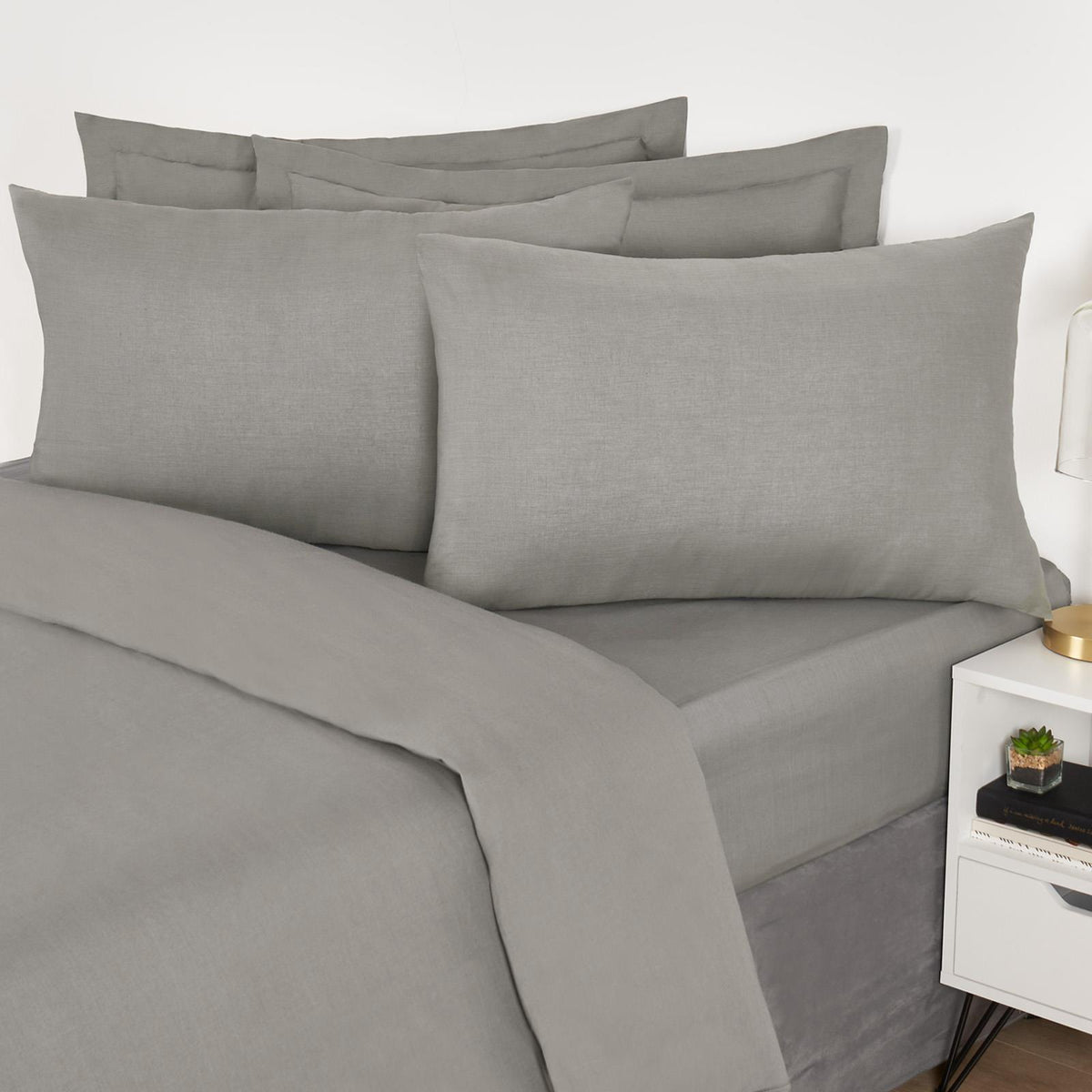 OHS Multi-Pack Soft Cotton Hotel Style Housewife Oxford Edge Pillowcase Set