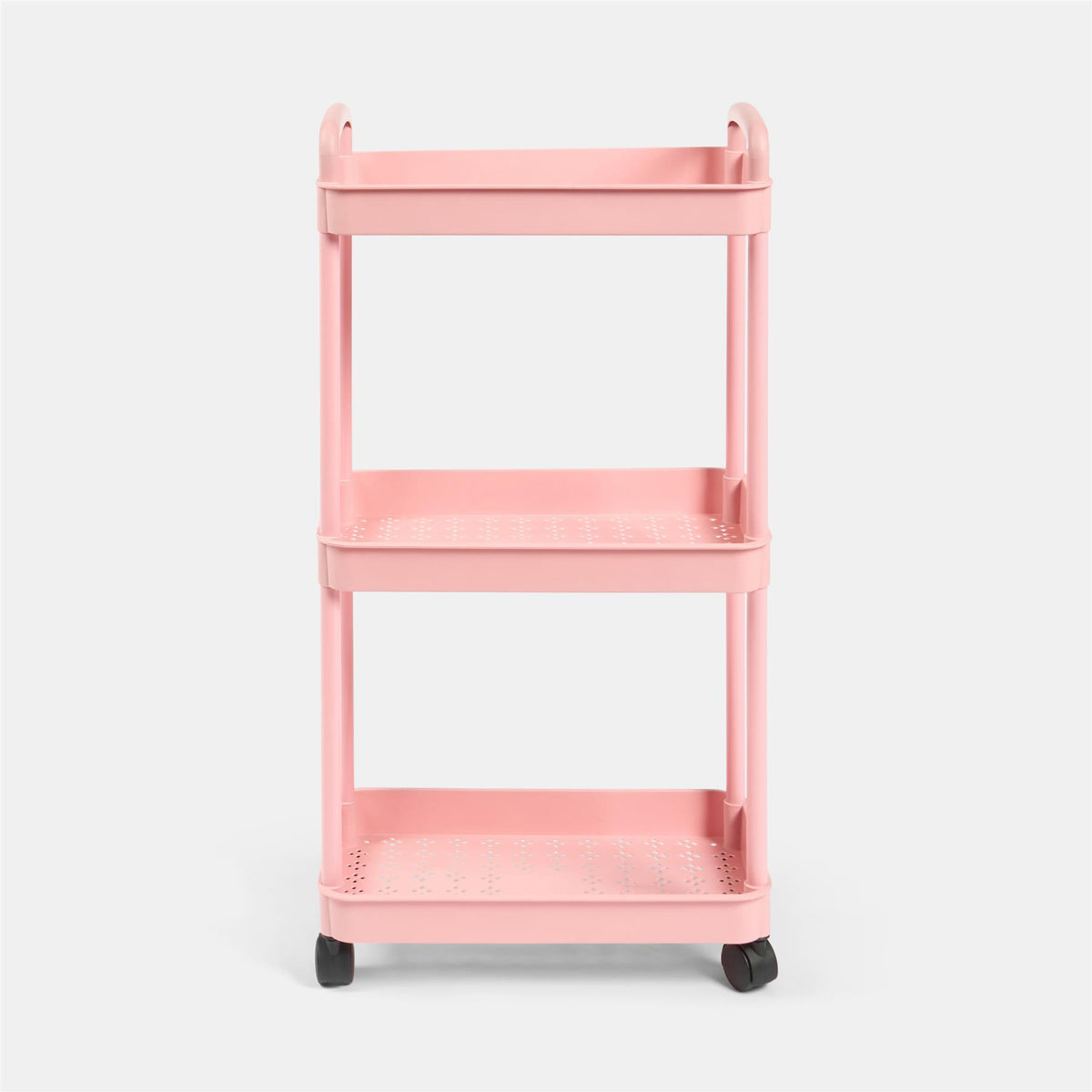 OHS Trolley Cart 3 Tier Roll Bathroom Storage Portable Kitchen Home Organiser