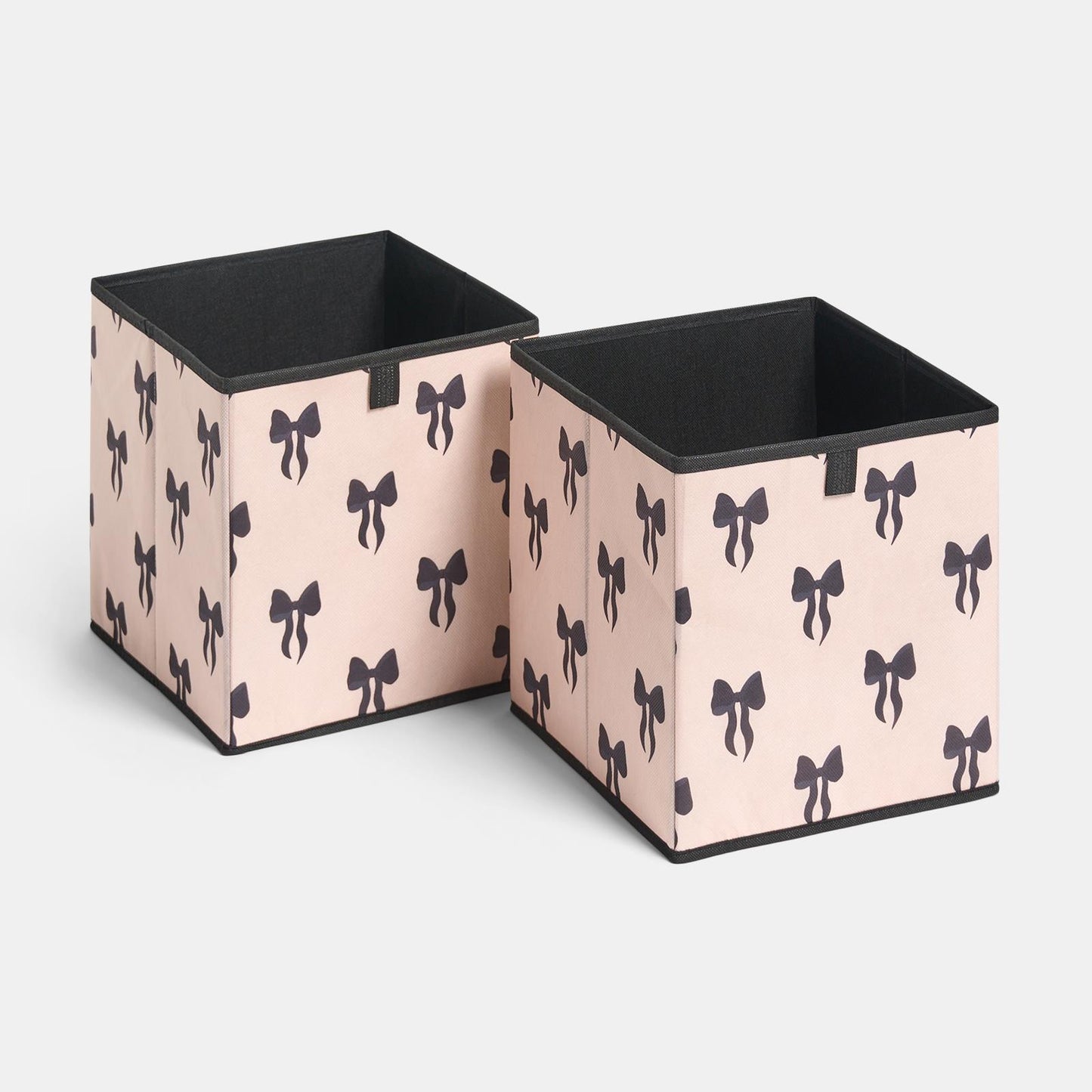 OHS Bows Storage Box Cube Folding Multipack Space Saving Shoe Toy Organiser