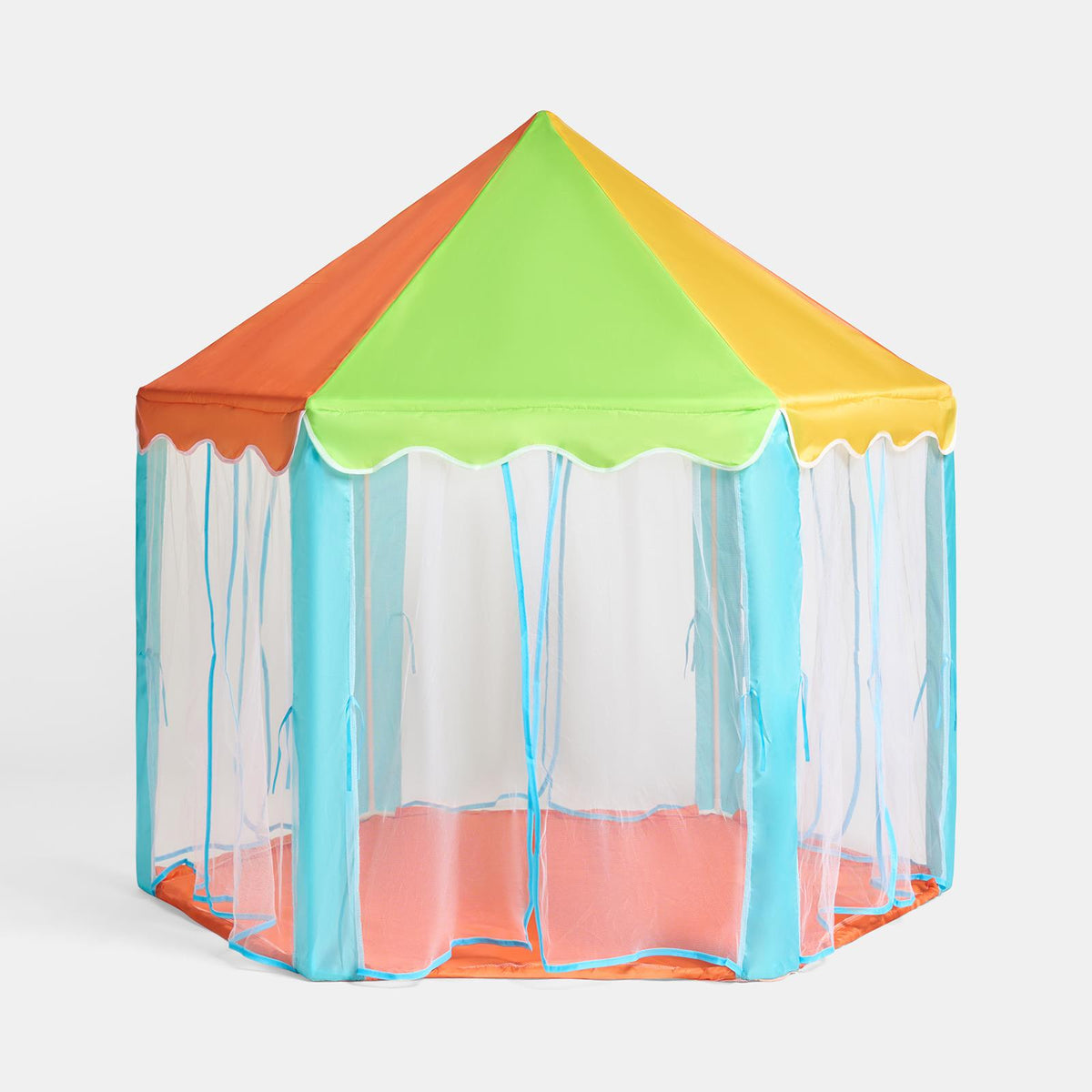 OHS Kids Garden Gazebo with Curtains Outdoor Patio Playhouse Tent Canopy