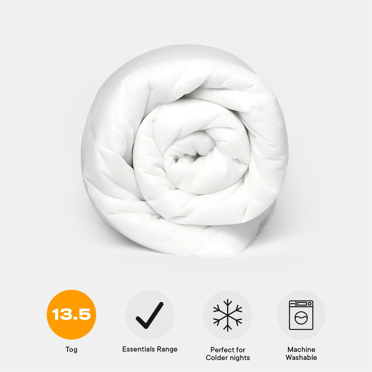 OHS Duvet Quilt/Pillows 4.5 10.5 13.5 15 Tog Single Double King Superking