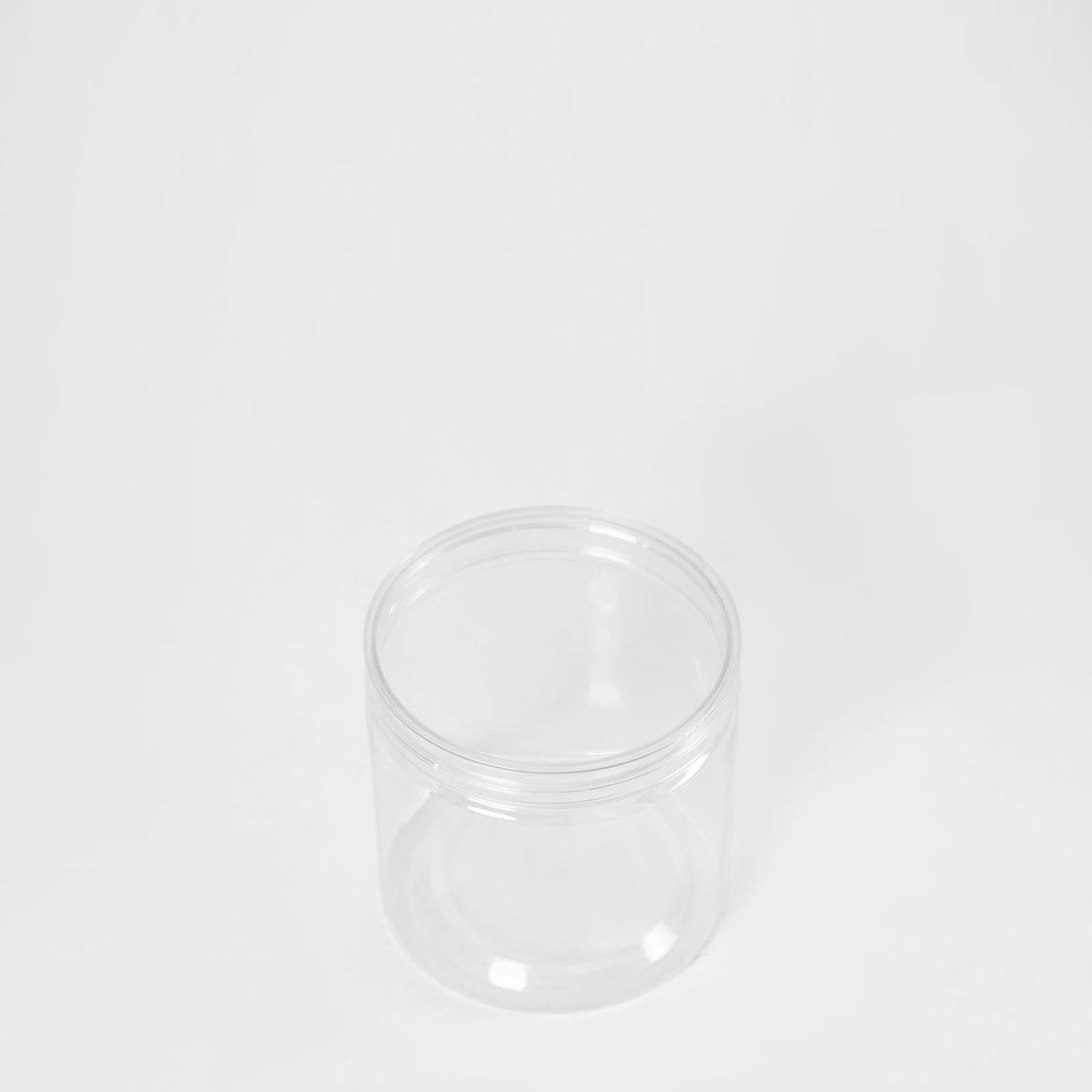 Storage Jar Round Plastic Food Organiser Tea Coffee Sugar Holder Tub Kitchen Pot