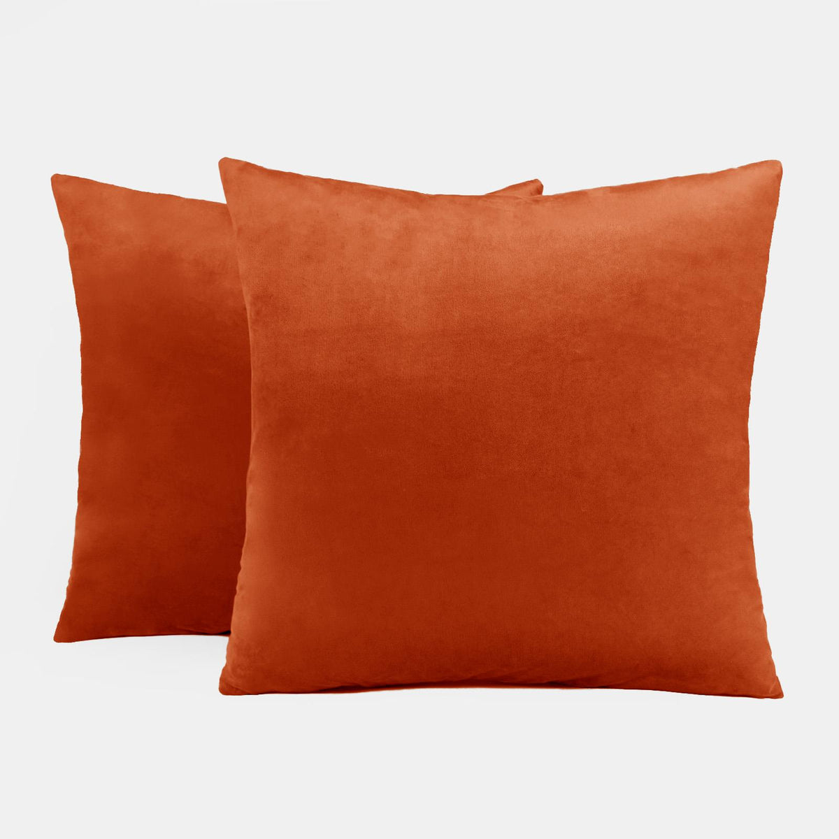 OHS Matte Velvet Cushion Covers Super Soft Luxury Square Pillowcases Multipack
