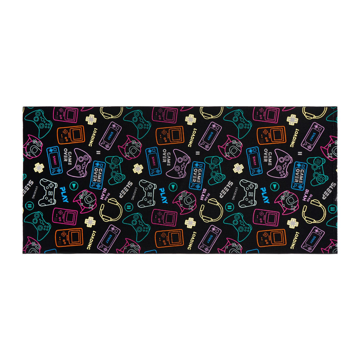 OHS Print Beach Towel Microfibre Quick Dry Bath Holiday Gym Travel Sport