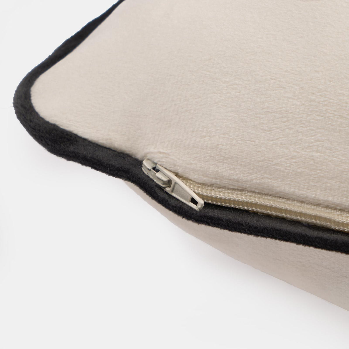 OHS Piped Edge Cushion Covers Matte Velvet Soft Luxury 2/4 Square Pillowcases