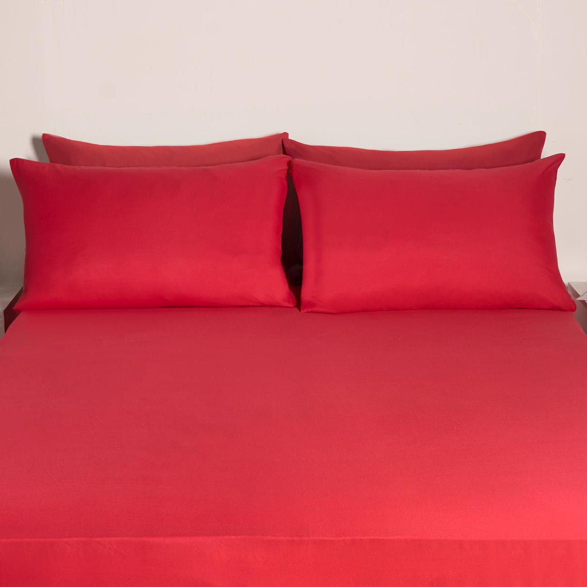 OHS Microfibre Housewife Pillowcases Set 2 Pack Wrinkle Resistant Pillow Covers