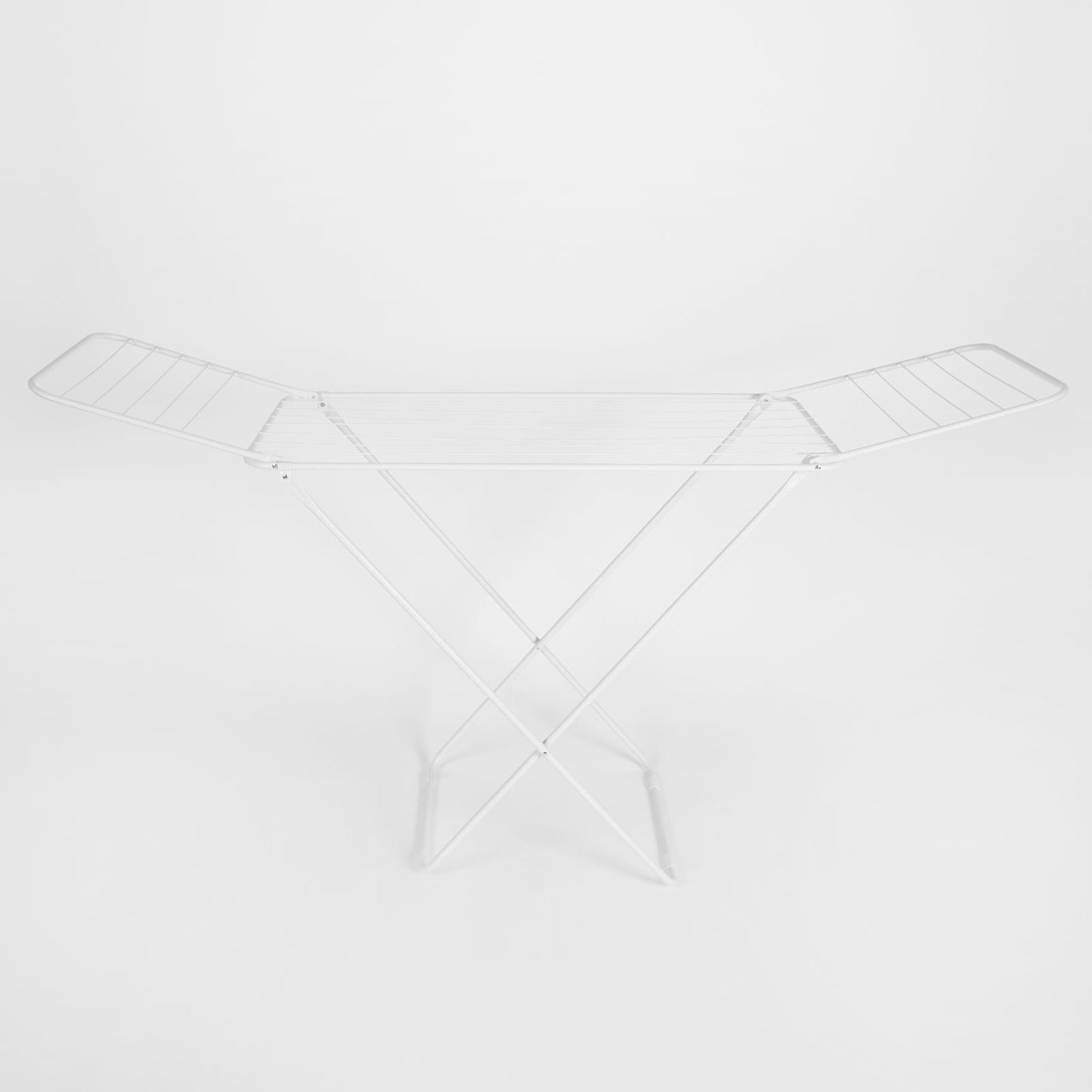OHS 18M Foldable Drying Airer Clothes Horse Stainless Steel Winged Organiser
