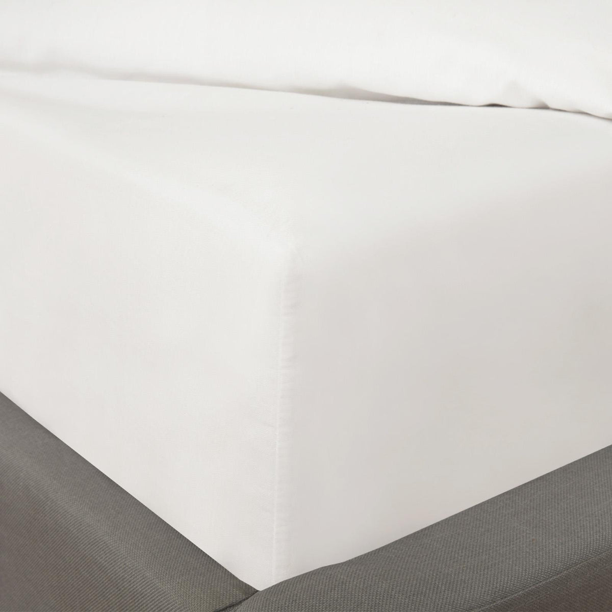 OHS Luxury 100% Cotton Deep Fitted Sheet Full Bedding Single Double King