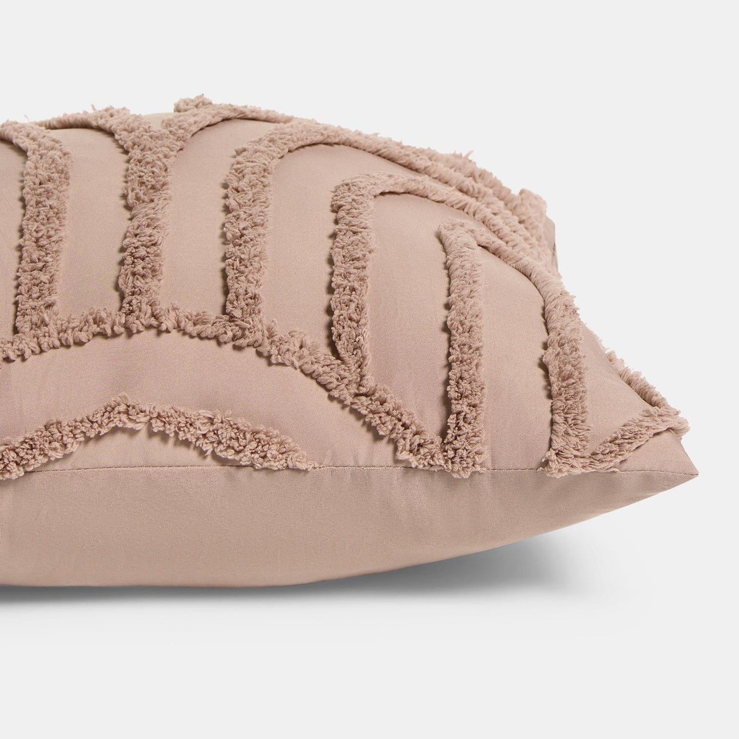 OHS Tufted Arches Bolster Cushion Fleece Soft Maternity Support Filled Pillow