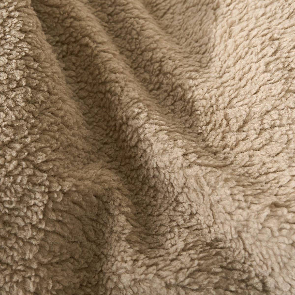 OHS Teddy Fleece Duvet Cover with Pillow Case Thermal Warm Bedding Set