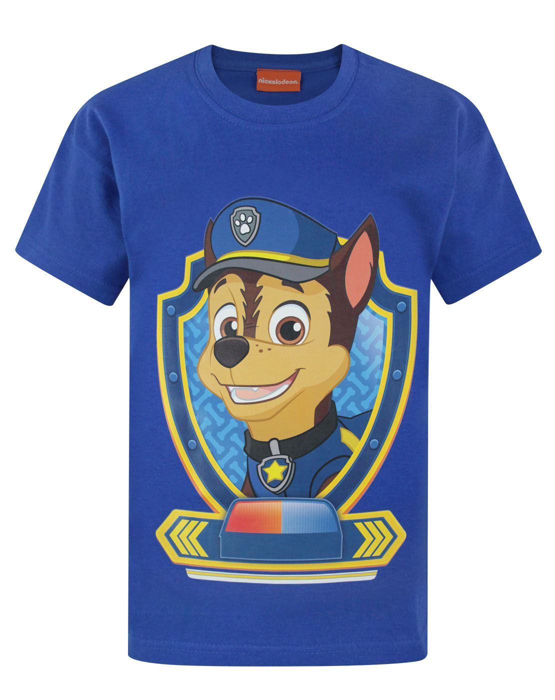 Paw Patrol Short Sleeved T-Shirt | Boys Blue | Official Merch